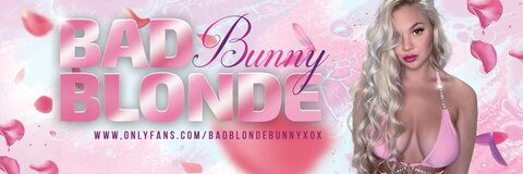 Gambar header OnlyFans badblondebunnyxox
