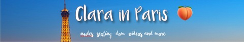 OnlyFans header picture clarainparis