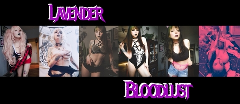 Image d'en-tête OnlyFans lavender_bloodlust