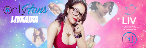 OnlyFans header picture livkaira