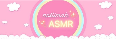 OnlyFansのヘッダー画像 notlimahasmr
