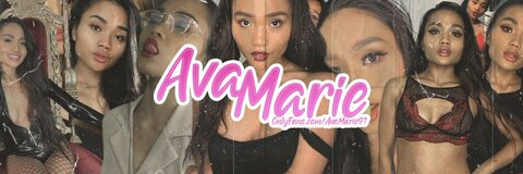 Imagem do cabeçalho do OnlyFans theavamarie