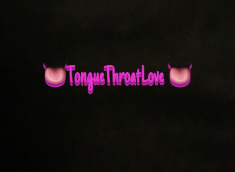 OnlyFansのヘッダー画像 tonguethroatlove