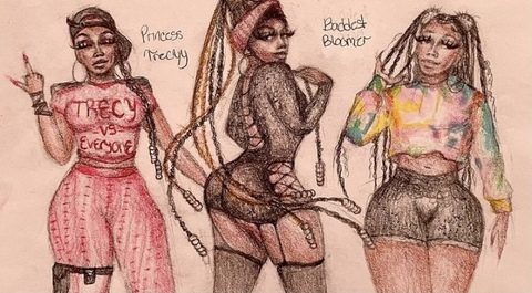 OnlyFans header picture trecyybarbie