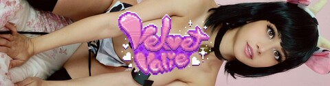 OnlyFansのヘッダー画像 velvetvalie